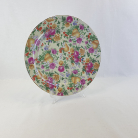 Столовая тарелка Best homa porcelain, деколь позолота 26 см. Картинка 1